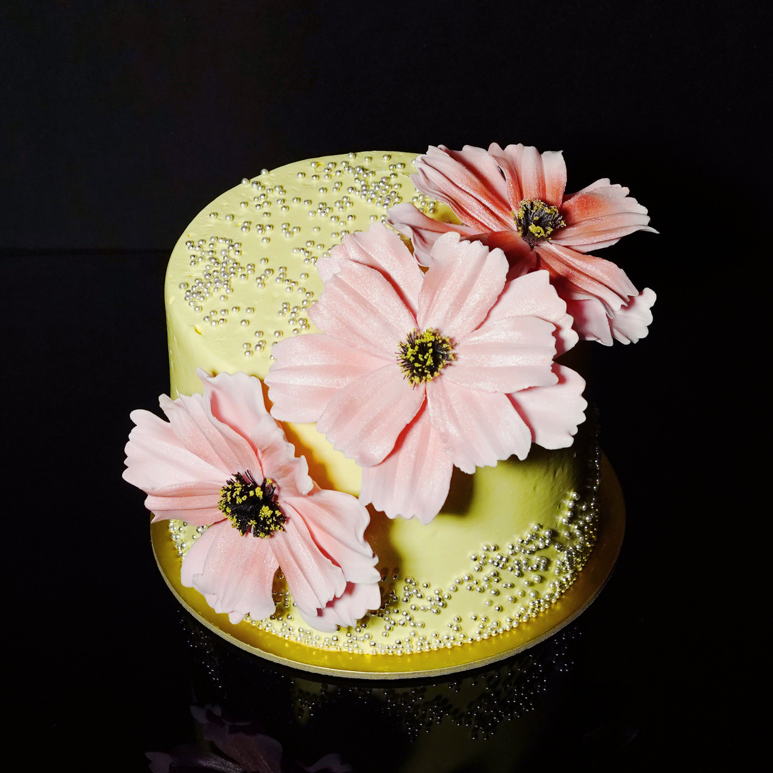 6B Flower Cake